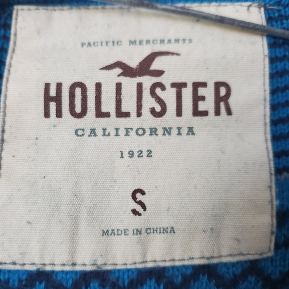 Hollister Knit Hooded Pullover Sweater - Picture 5 of 6